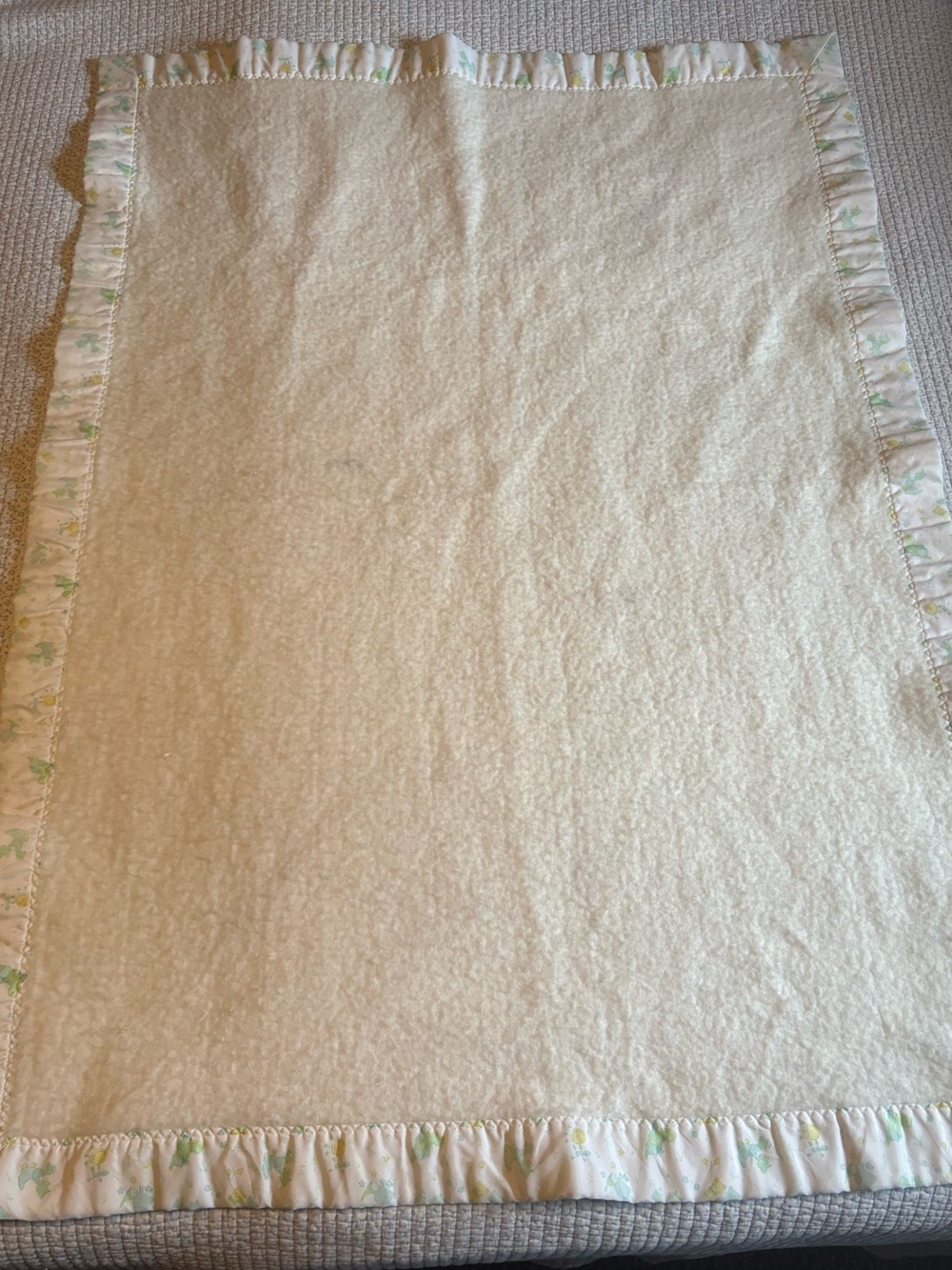 Vintage Carter’s Baby Blanket